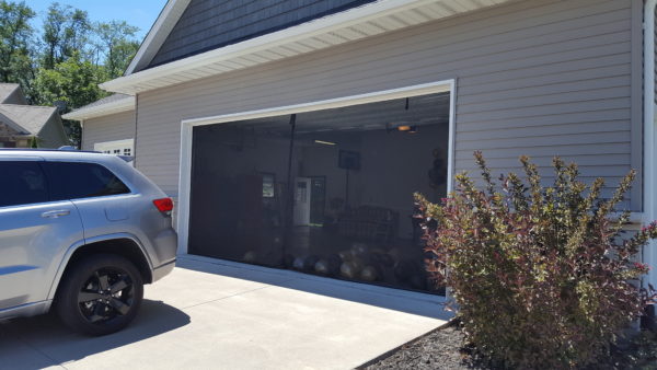 Overhead Door Screens