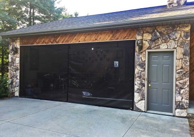 Custom Overhead Door Screen