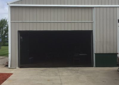 Overhead Door Screen