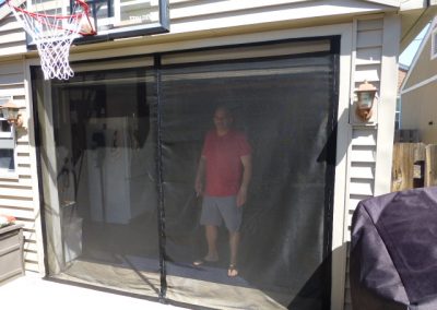 Custom Overhead door screens