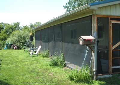 Custom screens for porch